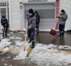 Kayseri ve Yozgat'ta kar yağışı etkili oldu