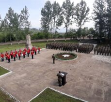 Azerbaycan ordusu, Nazi Almanyası'nın mağlup edilmesinin 76. yılını Şuşa'da geçit töreniyle kutladı