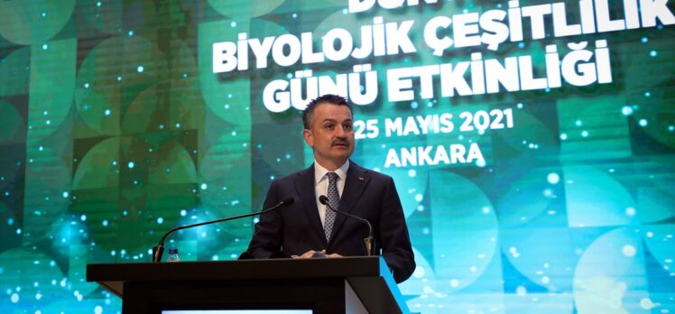 Bakan Pakdemirli, biyolojik çeşitliliğin dünyada azalırken Türkiye'de artış gösterdiğini bildirdi: