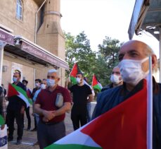 Burdur'da Filistinli şehitler için gıyabi cenaze namazı kılındı