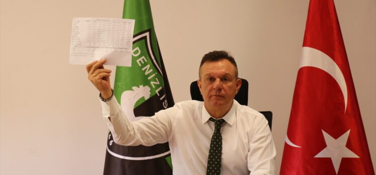 Denizlispor Başkanı Ali Çetin, yeniden aday olmayacağını açıkladı