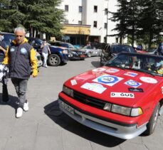 Europa-Orient/Doğu-Batı Dostluk ve Barış Rallisi Nevşehir'den uğurlandı