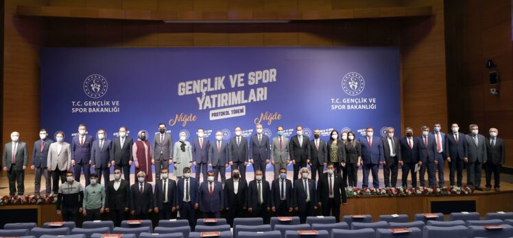 Gençlik ve Spor Bakanlığından Niğde'ye gençlik ve spor yatırımı