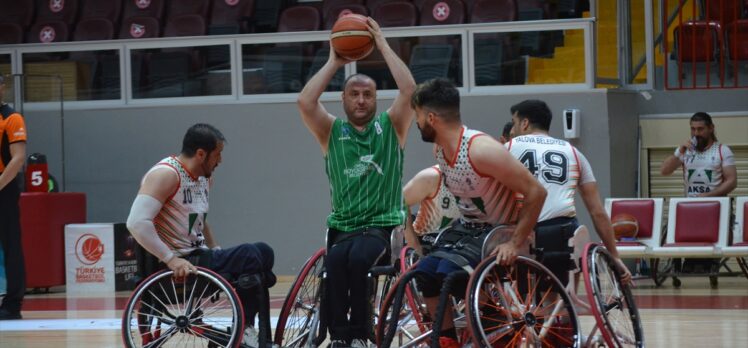 HDI Sigorta Tekerlekli Sandalye Basketbol Süper Ligi 2. etap müsabakaları devam ediyor