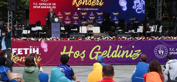 İstanbul'un fethinin 568. yıldönümünde “Fetih Konseri” düzenlendi