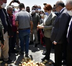 İYİ Parti Genel Başkanı Akşener, Hatay'da esnafı ziyaret etti