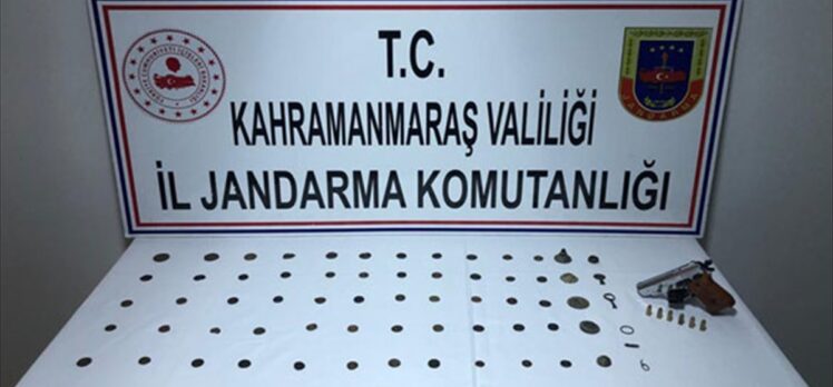 Kahramanmaraş'ta tarihi eser kaçakçılığı operasyonunda bir şüpheli yakalandı