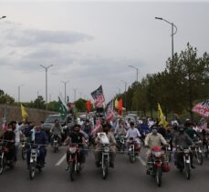 Pakistan’da, İsrail’in Filistin halkına yönelik saldırıları protesto edildi