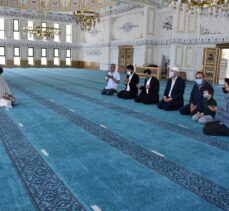 Şehidin vasiyeti üzerine tazminatı bağışlanan cami bayramın ilk günü ibadete açıldı