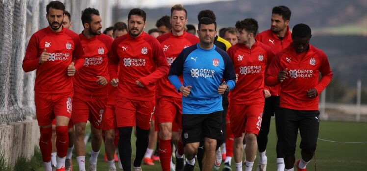 Sivasspor'da Gaziantep maçı hazırlıkları devam ediyor