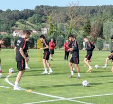 Ümit Milli Futbol Takımı, Ukrayna maçının hazırlıklarına başladı