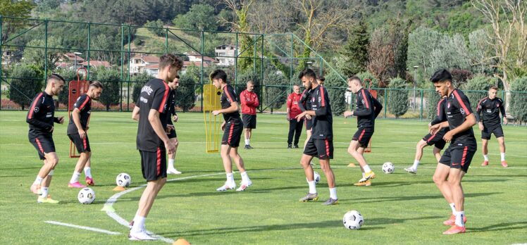 Ümit Milli Futbol Takımı, Ukrayna maçının hazırlıklarına başladı