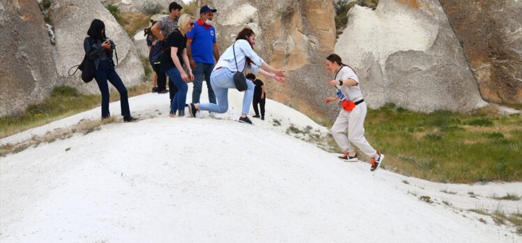 6. Uluslararası Turizm Filmleri Festivali'nin katılımcıları, Kapadokya'nın güzelliklerini keşfetti