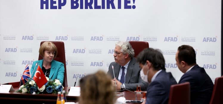 AFAD ve FCDO arasında afet risk azaltma ve insani yardım alanlarında mutabakat zaptı imzalandı