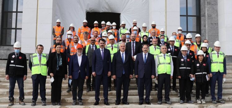 Bakan Kurum, Yargıtay Başkanlığının yeni hizmet binasının temmuzda tamamlanacağını açıkladı