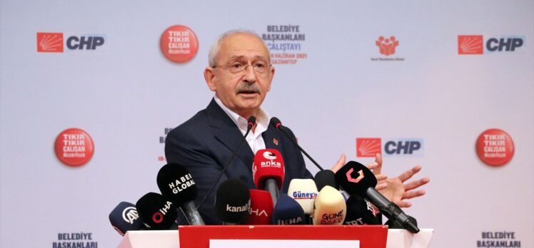 CHP Genel Başkanı Kılıçdaroğlu, Gaziantep'te Belediye Başkanları Çalıştayı'nda konuştu: