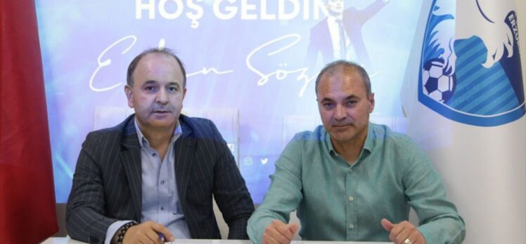 Büyükşehir Belediye Erzurumspor, teknik direktör Erkan Sözeri ile anlaştı