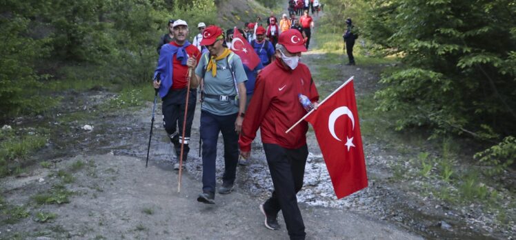 Çanakkale gazisinin oğlu, 85 yaşında 95 kilometrelik İstiklal Yolu Yürüyüşü'ne katılıyor