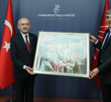 CHP Genel Başkanı Kılıçdaroğlu, Bulgaristan Hak ve Özgürlükler Hareketi Başkanı Karadayı'yı kabul etti