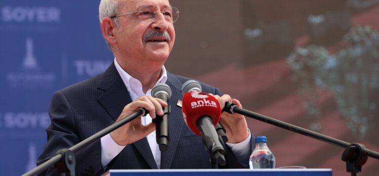 CHP Genel Başkanı Kılıçdaroğlu, İzmir'de katı atık yönetim tesisi açılışına katıldı: