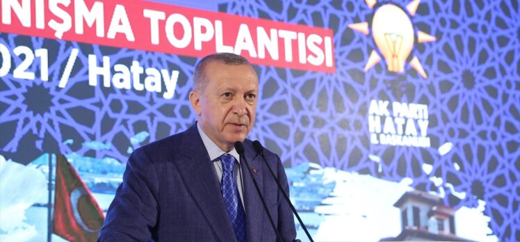 Erdoğan AK Parti Hatay Genişletilmiş İl Danışma Toplantısı'nda konuştu: (1)