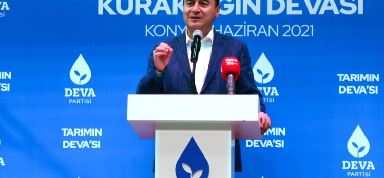 DEVA Partisi Genel Başkanı Ali Babacan, Konya'da tarım toplantısında konuştu: