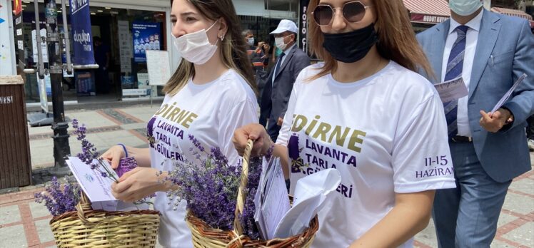 Edirne'deki Lavanta Günleri'ne 9/8'lik ritimler ve danslar eşliğinde davet