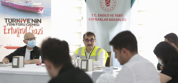 Enerji ve Tabii Kaynaklar Bakanı Dönmez, doğal gaz yatırımlarıyla ilgili bilgi verdi: