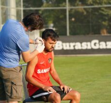 Gaziantep'te futbolcular laktat testinden geçti