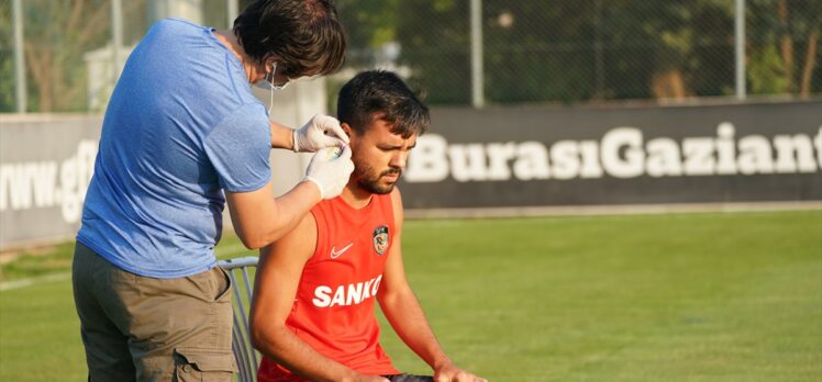 Gaziantep'te futbolcular laktat testinden geçti