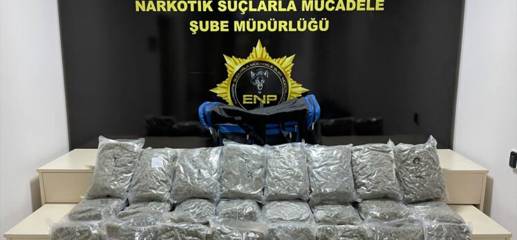 Hamzabeyli Sınır Kapısı'nda 12 kilo 920 gram esrar ele geçirildi