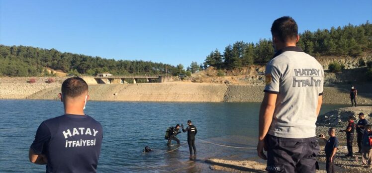 Hatay'da serinlemek için baraja giren çocuk boğuldu