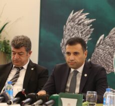 Konyaspor Kulübü Başkanı Fatih Özgökçen, basın mensuplarıyla bir araya geldi: