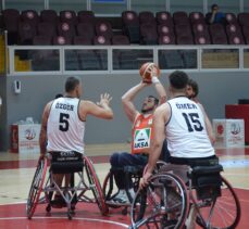 Tekerlekli Sandalye Basketbol Süper Ligi play-off çeyrek final müsabakaları Yalova'da başladı