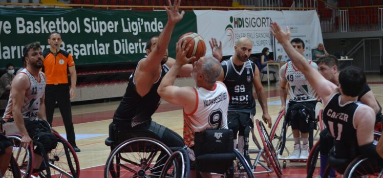 Tekerlekli Sandalye Basketbol Süper Ligi play-off yarı finalistleri belli oldu