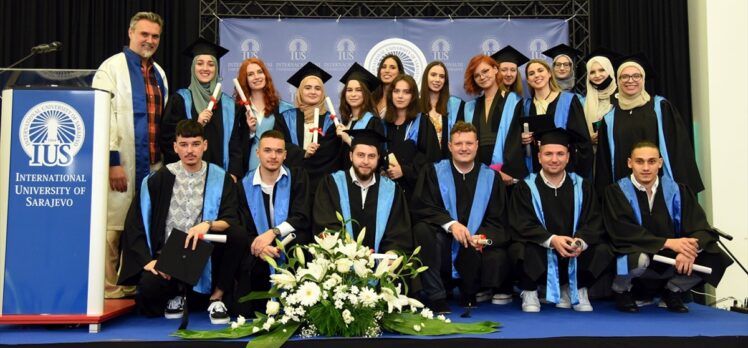 Uluslararası Saraybosna Üniversitesi 13. dönem mezunlarını verdi