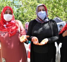 Van'da HDP önünde eylem yapan anne, kızının PKK'dan kaçmasının mutluluğunu yaşıyor