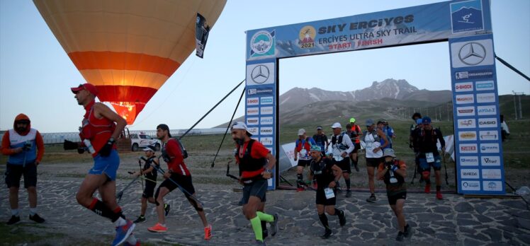 5. Uluslararası Erciyes Ultra Sky Trail Dağ Maratonu'nun son günü başladı