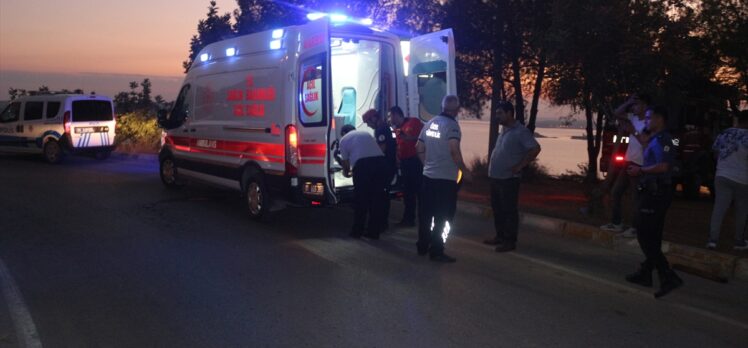 Adana'da dengesini kaybederek uçurumdan düşen kişi yaralandı