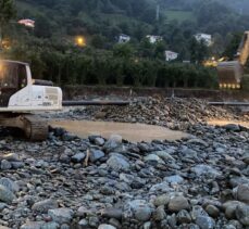 Artvin'in Arhavi ilçesinde arıza giderildi su verilmeye başlandı