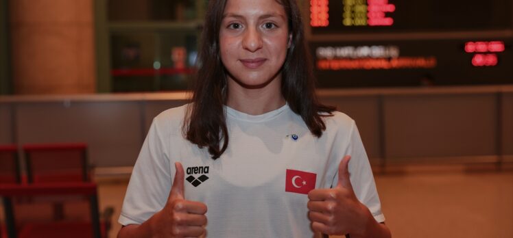 Avrupa'da 3 altın madalya kazanan yüzücü Merve Tuncel'in hedefi, Tokyo Olimpiyatları'nda final yüzmek: