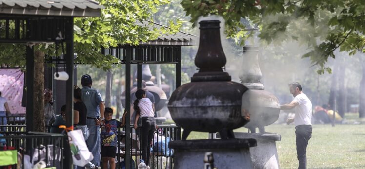 Başkentte bayramın üçüncü günü park ve piknik alanları doldu