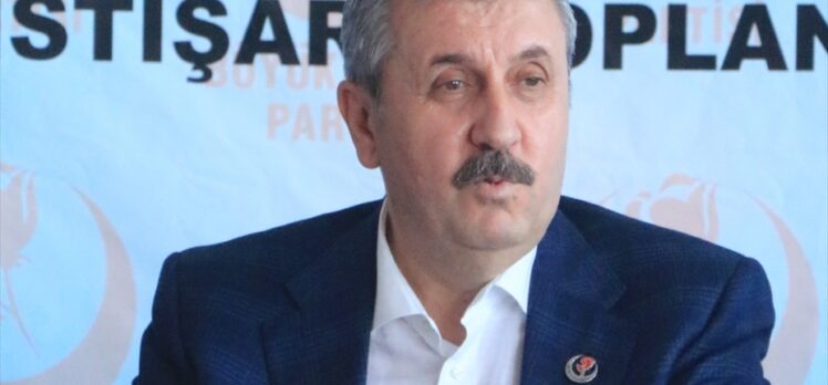 BBP Genel Başkanı Mustafa Destici, Samsun'da konuştu: