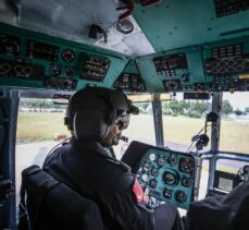 Bursa'da jandarma, helikopter destekli denetim yaptı