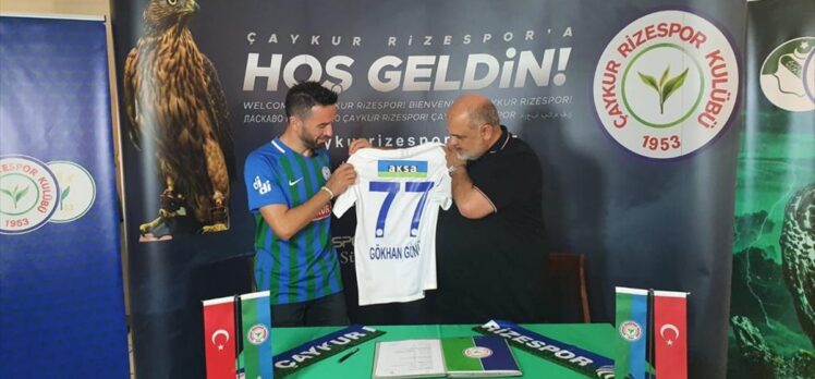 Çaykur Rizespor, Gökhan Gönül ile 2 yıllık sözleşme imzaladı