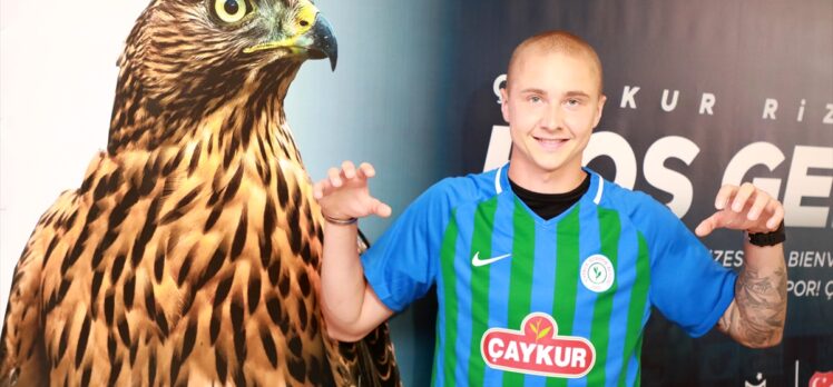 Çaykur Rizespor'da Sebastian Holmen için imza töreni düzenlendi