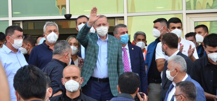 Cumhurbaşkanı Erdoğan, Manavgat'ta orman yangınlarıyla ilgili açıklamalarda bulundu: (2)