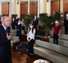 Cumhurbaşkanı Erdoğan, doktora öğrencileriyle “Kütüphane Söyleşileri”nde buluştu: (1)