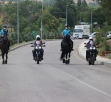 Elazığ'da atlı jandarma timi göreve başladı