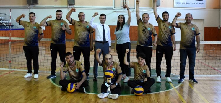 Engelli gazilerin de yer aldığı oturarak voleybol takımından 4 ayda “süper” başarı